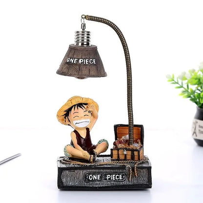 One Piece Anime Figure Luffy Chopper Figures 3D LED Night Light Desktop Lamp GK Statue Room Decora Desk Birthday Christmas Gift