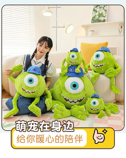 80cm Big Size Disney Mike Wazowsky Monsters University Monsters, Inc. Plushies Pillow Doll Stuffed Animal Cartoon Anime Toy Gift