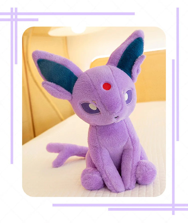 40/50/70CM Big Size Pokemon Espeon Plushies Cartoon Anime Soft Plush Pillow Doll Kawaii Stuffed Plushie Ornament Children Gifts
