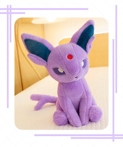 40/50/70CM Big Size Pokemon Espeon Plushies Cartoon Anime Soft Plush Pillow Doll Kawaii Stuffed Plushie Ornament Children Gifts