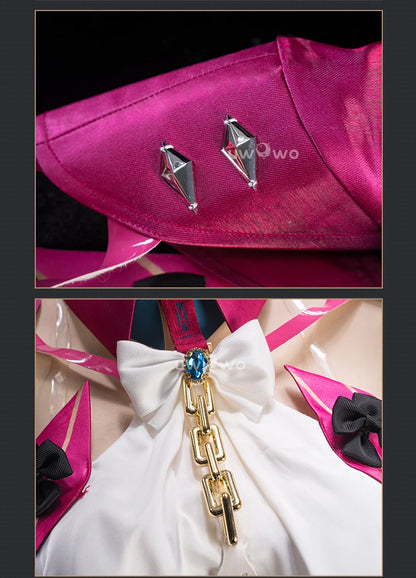 IN STOCK UWOWO Carlotta Cosplay Game Wuthering Waves WuWa Carlotta Montelli Cosplay Costume Halloween Costume