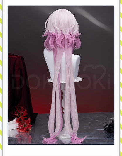 IN STOCK Evernight Cyrene Dan Heng Wig Game Honkai: Star Rail DokiDoki Dan Heng Permansor Terrae Horns Cyrene 120cm Wig