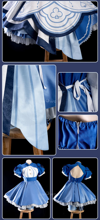 LAST BATCH UWOWO Furina Cosplay Game Genshin Impact Fanart Furina Wonderland Cosplay Costume Halloween Costume