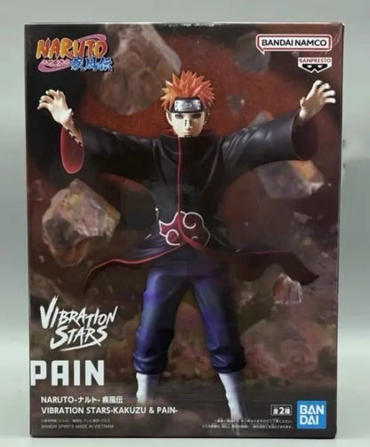 100%Original Bandai Banpresto Naruto Shippuden Vibration Stars Zetsu Uchiha Itachi Kakuzu Tobi Anime Action Figure Model Toys