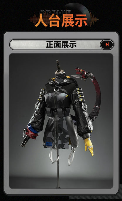 Zenless Zone Zero Orphie Cosplay Costume Wig Uniform Hat Headwear Ear Obol Squad Halloween Party for Women Girls Carnival iCoser