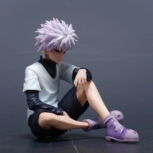11cm Anime Hunter x PVC Action Figures Gon Freecss Killua Zoldyck Model Toys Collection Gifts