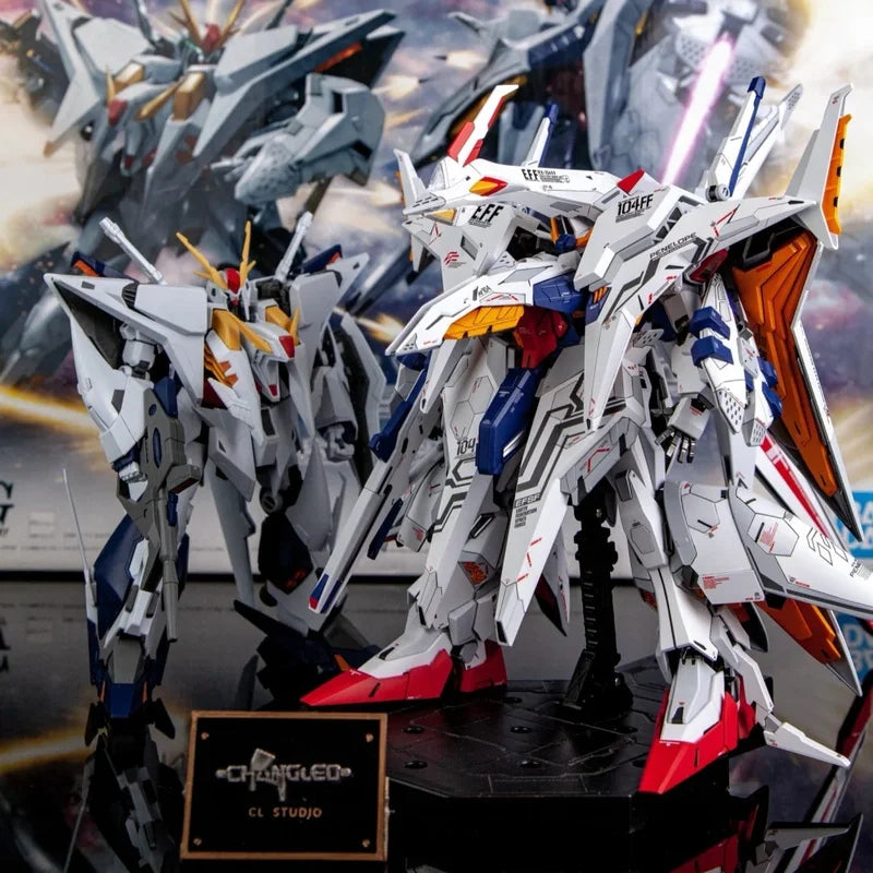 JUJIANG HG RX-105 XI RX-104FF Penelope 1/144 Scale Plastic Assembly Model Action Figure Toy for Hobbyists Collection