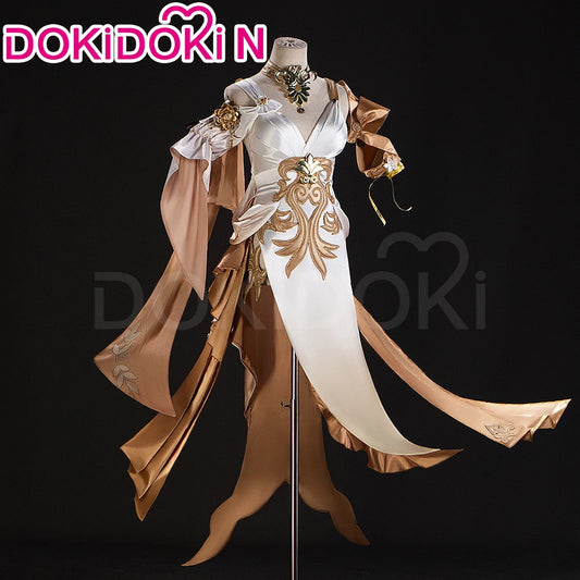 IN STOCK Aglaea Cosplay Costume Game Honkai: Star Rail【XS-3XL】DokiDoki-N HSR Women Halloween Dress Amphoreus Aglaea Plus Size