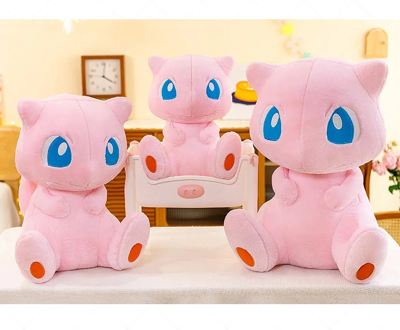 45/55cm Big Size Pokemon Mew Cartoon Anime Plush Stuffed Doll Room Decoration Plushies Pillow Peluche Ornaments Children's Gifts