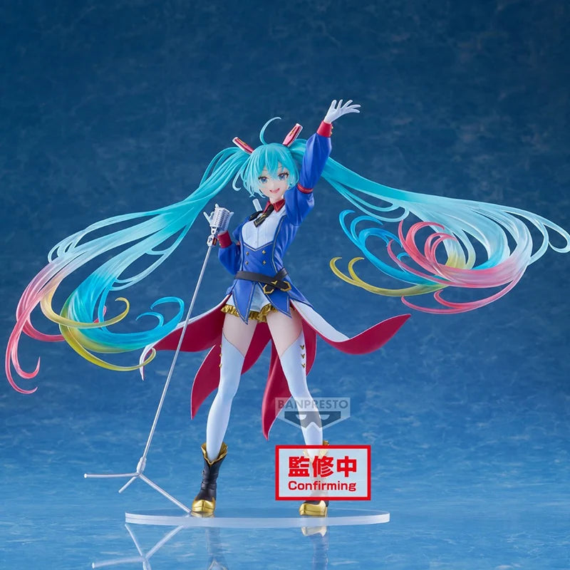 Banpresto Gundam 45th x Hatsune Miku PVC 23cm Model