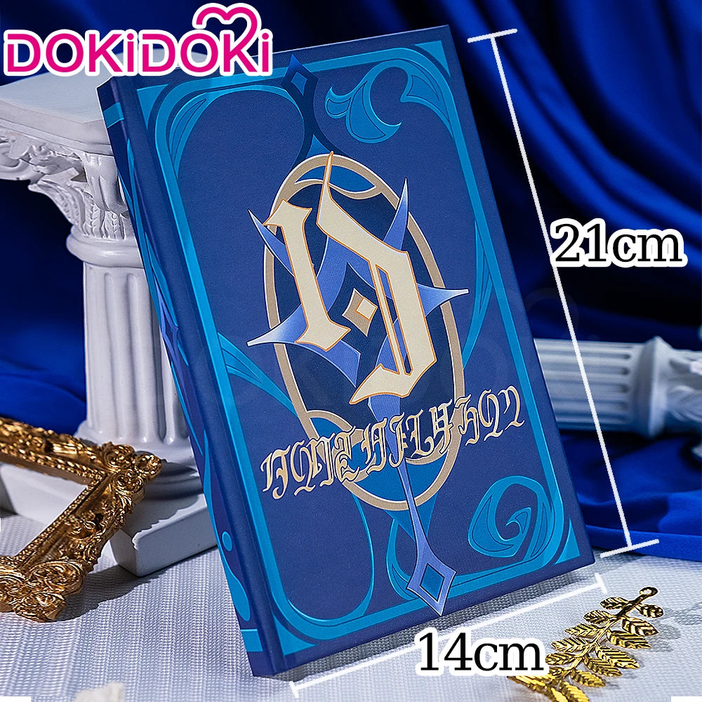 Dahlia Ifa Wig Genshin Impact Dokidoki Men Pink Hair Mondstadt Cosplay with Free Cap and Book Prop - One Size