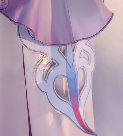 Honkai Star Rail Cyrene Cosplay Costume Wig Dress Headwear Earrings New Skin Outfit Elysia Amphoreus Halloween Party Women Girls