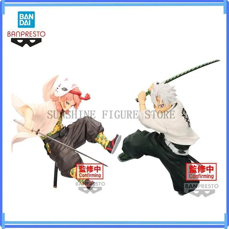 In Stock Original Banpresto Vibration Stars Demon Slayer Shinazugawa Sanemi Sabito Anime Action Figure Model Boxed Toys Genuine
