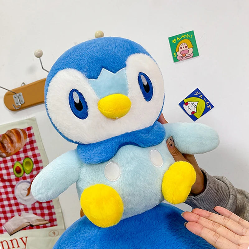 30/80cm Piplup Pokemon Large Plush Toys Anime Doll Cute Giant Pokémon Penguin Cartoon Stuffed Plushie Pillow Gift for Kid Xmas
