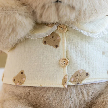 New Cute Good Night Bear Plush Toys Children's Soothing Dolls Indoor Ornaments Children's Sleeping Toy Children Birthday Gifts