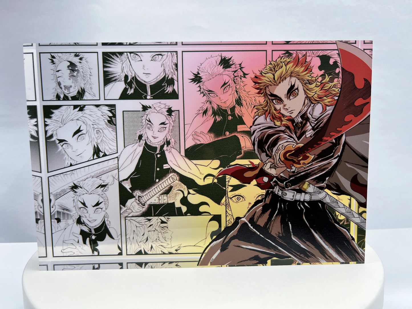 New Demon Slayer Creative High-value Bar Chi Tokitou Muichirou Acrylic Brick Computer Desktop Ornaments Anime Peripheral Gifts