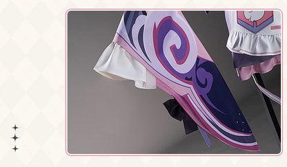 IN STOCK Yumemizuki Mizuki Cosplay Costume Game Genshin Impact【XS-3XL】DokiDoki-N Women Cute Dress Plus Size