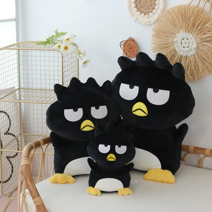 Big Size Black Penguin Plushies Cartoon Stuffed BADBADTZ MARU Plush Toy Soft Cute Anime Pillow Sofa Bed Home Decor Gifts Girl