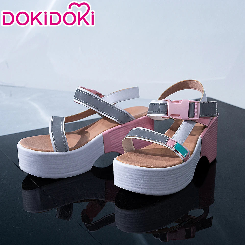 Astra Yao Vivian Ukinami Yuzuha Belle Shoes Game Zenless Zone Zero DokiDoki ZZZ Shoes High Heels Astra Vivian Cosplay Shoes