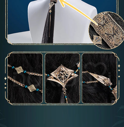 Zayne Cosplay Costume Game Love and Deepspace Cosplay DokiDoki-R Men Costume Lishen Zayne Cascading Clouds Cosplay Christmas