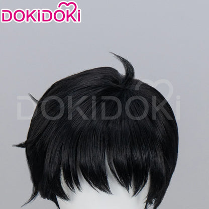 IN STOCK Sung Jin Woo Cha Hae in Wig Anime Solo Leveling Cosplay DokiDoki Kinght Killer Men 30cm Short Hair Woo Sung Free Cap