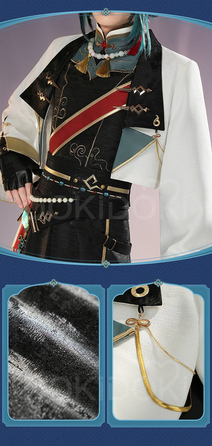 IN STOCK Xiao Doujin Cosplay Costume Game Genshin Impact Cosplay DokiDoki-SR Xiao Cosplay Men Chinese Style Doujin Costume