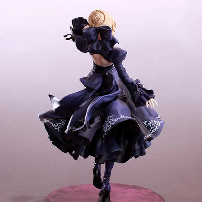25cm Fate/Stay Night Saber Alter - Pvc Anime Figurine Formal Dress Version Swapable Stylish Room Decoration Desk Ornament Gift