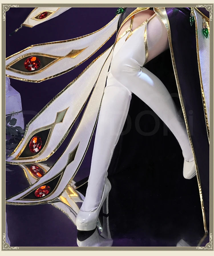 IN STOCK Lelouchh Lamperougee C Cosplay Anime【S-2XL】DokiDoki-SR Men Emperor C Queen Lelouchh Cosplay Plus Size Halloween