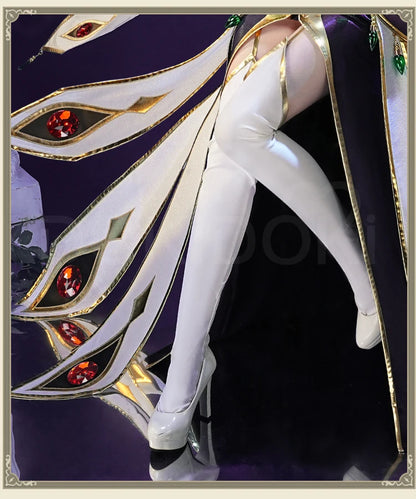 IN STOCK Lelouchh Lamperougee C Cosplay Anime【S-2XL】DokiDoki-SR Men Emperor C Queen Lelouchh Cosplay Plus Size Halloween