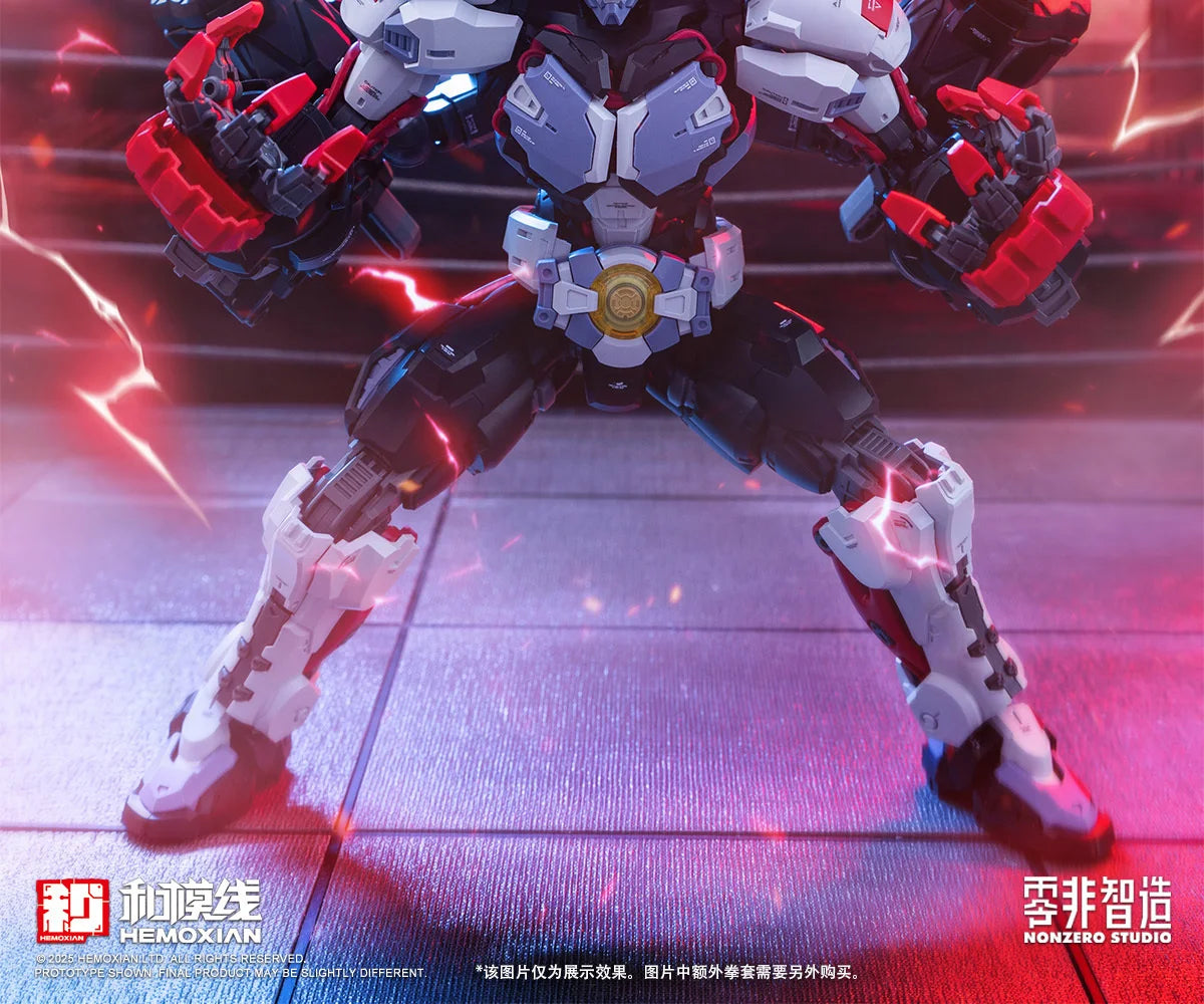 HEMOXIAN OVER ZERO 1/10 Vol.3 Boxer BAKI Assembly Model Kit Robot Action Figure PVC Toy Halloween Gift