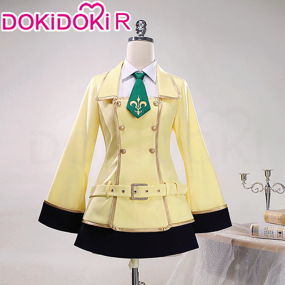 IN STOCK C / Kallenn Cosplay Costume Anime Cosplay DokiDoki-R Lelouchh C Cosplay Women Cute School Uniform Costume