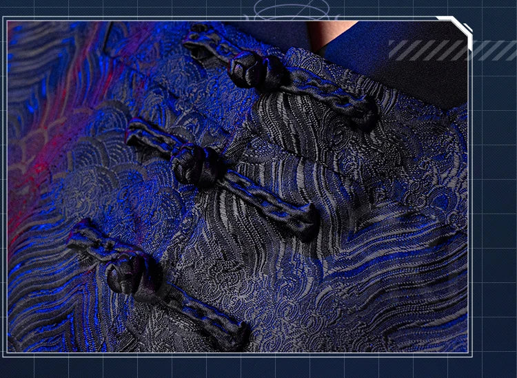 【Last Batch】IN STOCK Jinuu Cosplay Costume 【S-3XL】DokiDoki-R Jinuu Babyy Mysteryy Romancee Men Black Robes Hat Plus Size