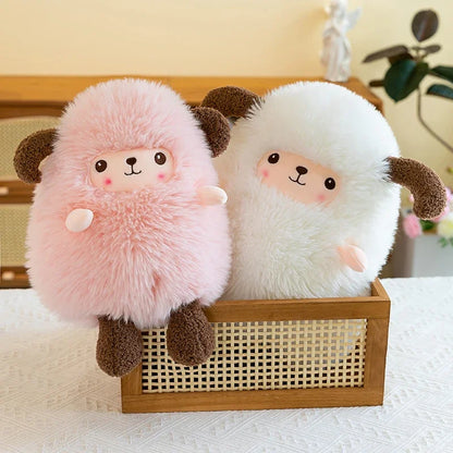 Sheep Doll Plush Toy Cute Sheep Soft Stuffed Animal Sleeping Pillow Cushion Christmas Gifts for Kids and Girls