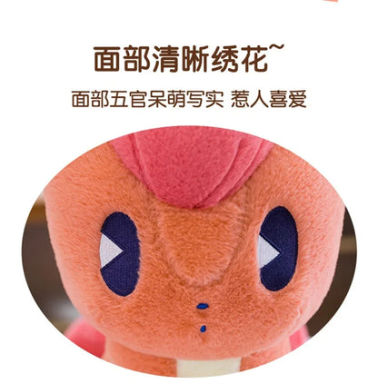 35/45/65CM Big Size Pokemon Vulpix Plushies Cartoon Anime Peluche Stuffed Animal Comfortable Soft Doll Kawaii Ornament Gifts