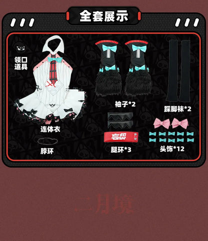 Zenless ZoneZero Nangong Yu Rokudo Sariya Cosplay Set Polyester