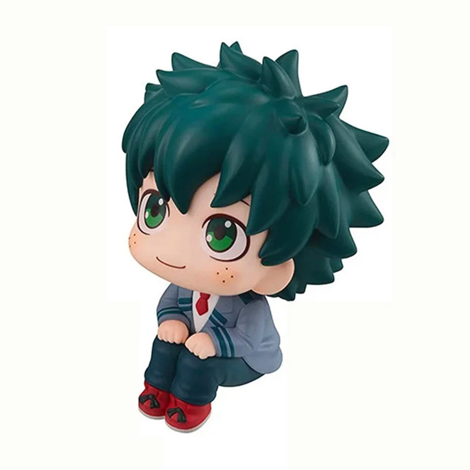 Chibi Super Cute Academy Izuku Midoriya / Katsuki Bakugo / Shoto Todoroki PVC Figurine, Collectible Toy Series Model