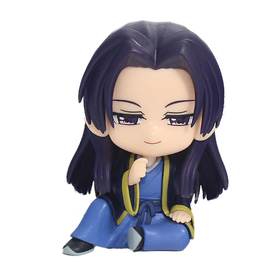 8.5cm Kusuriya no Hitorigoto Maomao Q Version Jinshi PVC Action Figure Collectible Model Doll Toy - 6.3cm 2PCS