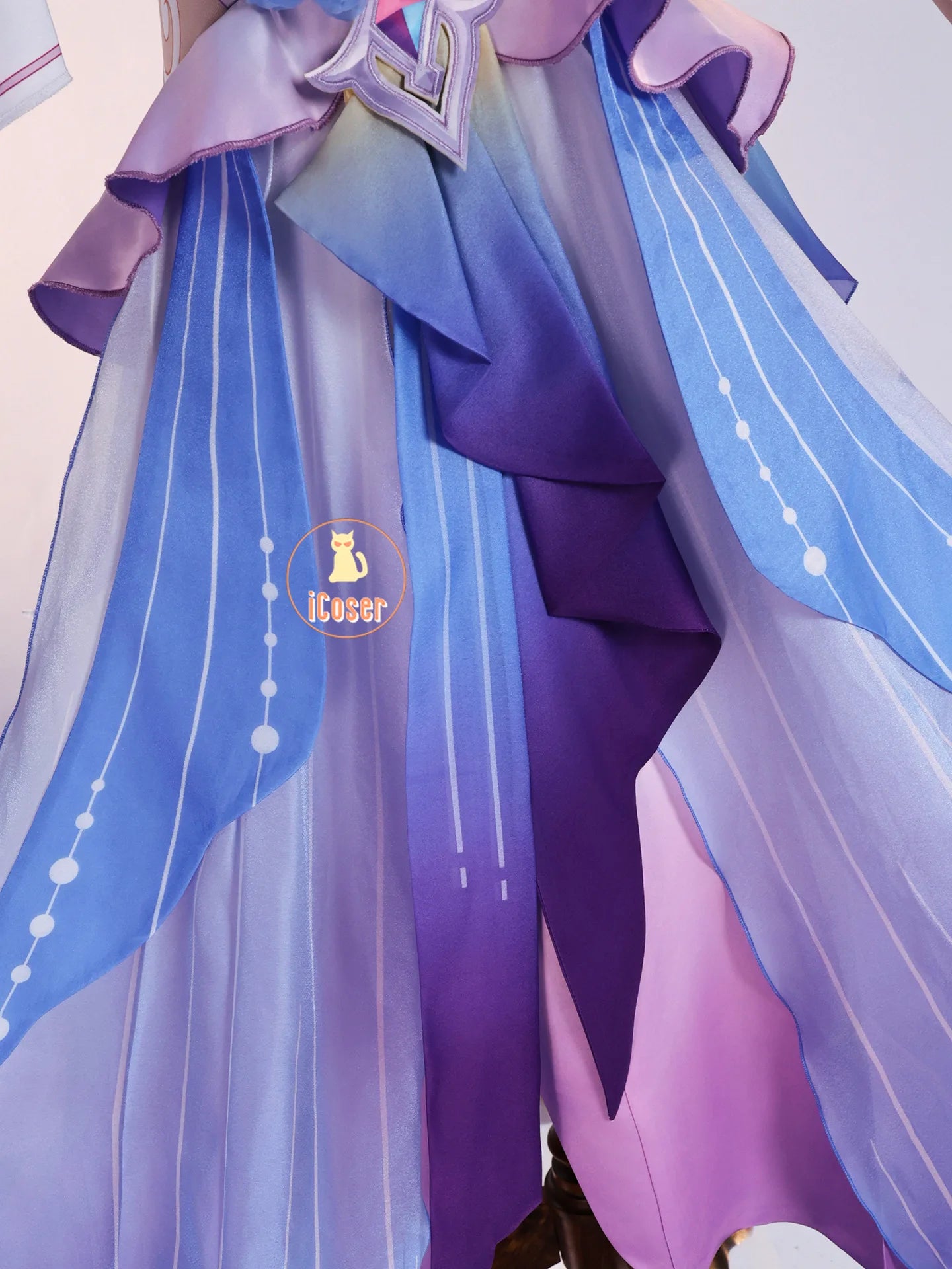 Honkai Star Rail Cyrene Cosplay Costume Wig Dress Headwear Earrings New Skin Outfit Elysia Amphoreus Halloween Party Women Girls