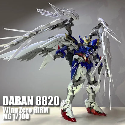 DABAN 8820 Wing Zero MG 1/100 HIRM XXXG-00W0 Assembly Model Kit Toy Action Figures Robot Plastic Model Mecha Gifts