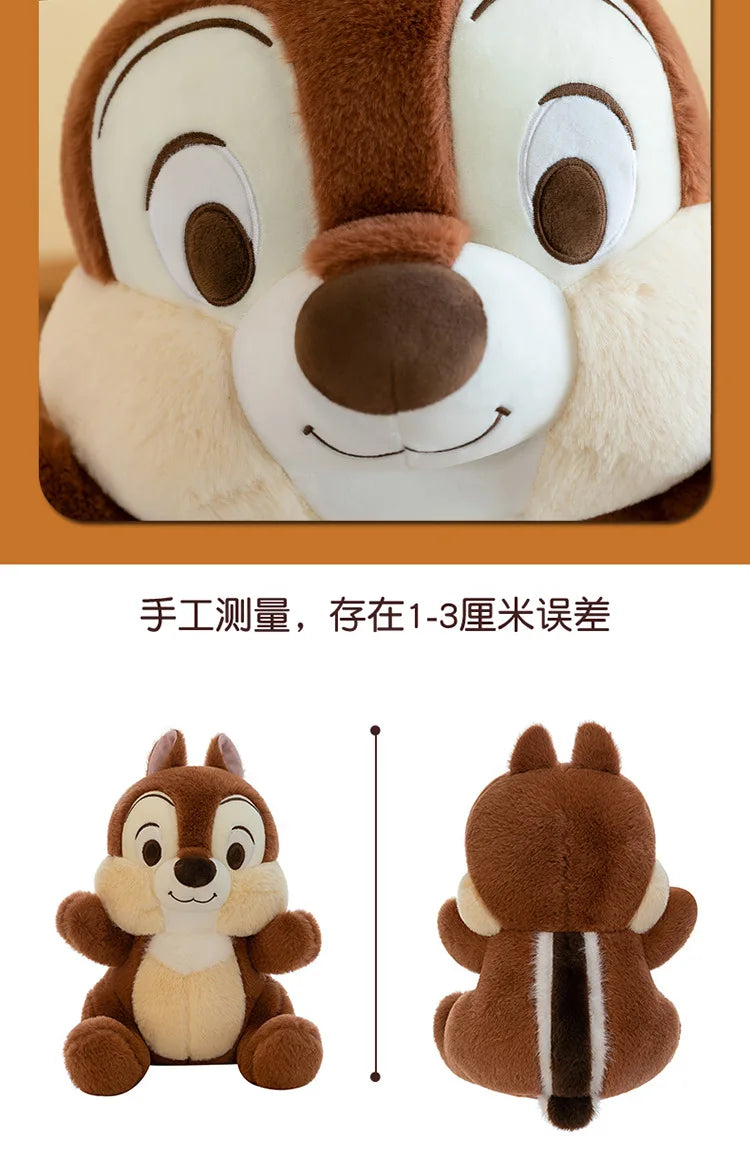 35/55/70cm Big Size Chip & Dale Disney Anime Plush Stuffed Doll Kawaii Room Decoration Plushies Pillow Ornaments Holiday Gifts