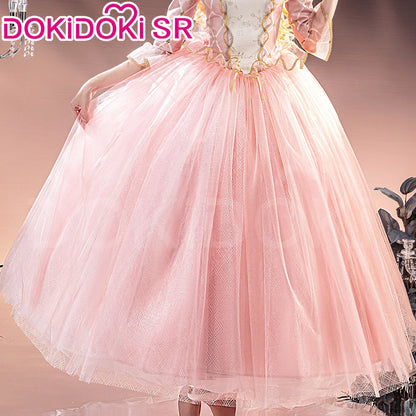 Women Princess Cosplay Dress DokiDoki-SR Women Girl Jewelry Princess Pink Dress Costume Christmas Cosplay