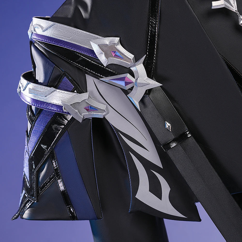 Genshin Impact Kyryll Chudomirovich Flins Cosplay Costume Wig Uniform Outfit Carnival Halloween Party for Women Men Role Play