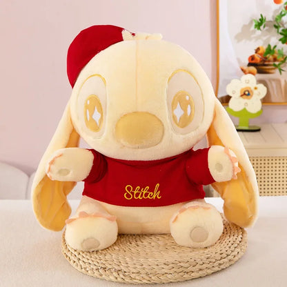 35/60CM Disney Lilo & Stitch Doll Cartoon Plush Toy Cute Anime Soft Stuffed Kawaii Golden Stich Plushie Kids Birthday Gifts