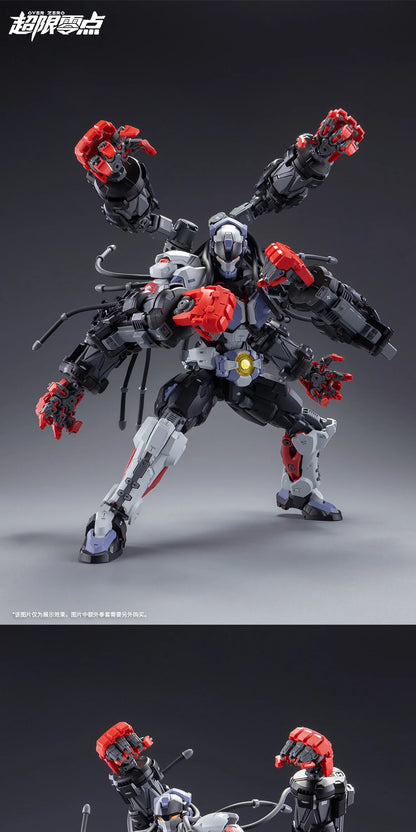 HEMOXIAN OVER ZERO 1/10 Vol.3 Boxer BAKI Assembly Model Kit Robot Action Figure PVC Toy Halloween Gift