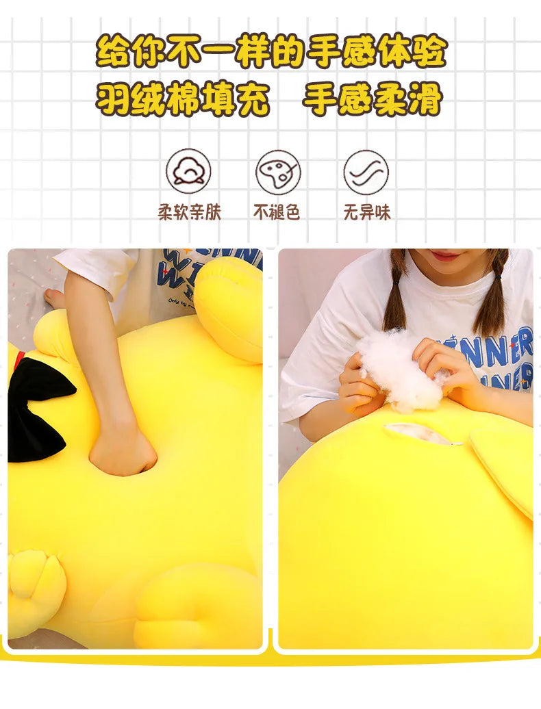 40/50/60/80/100CM Big Size Pokemon Pikachu  Plush Toy Kawaii Stuffed Cartoon Anime Comfortable Soft Doll Christmas Plushies Gift
