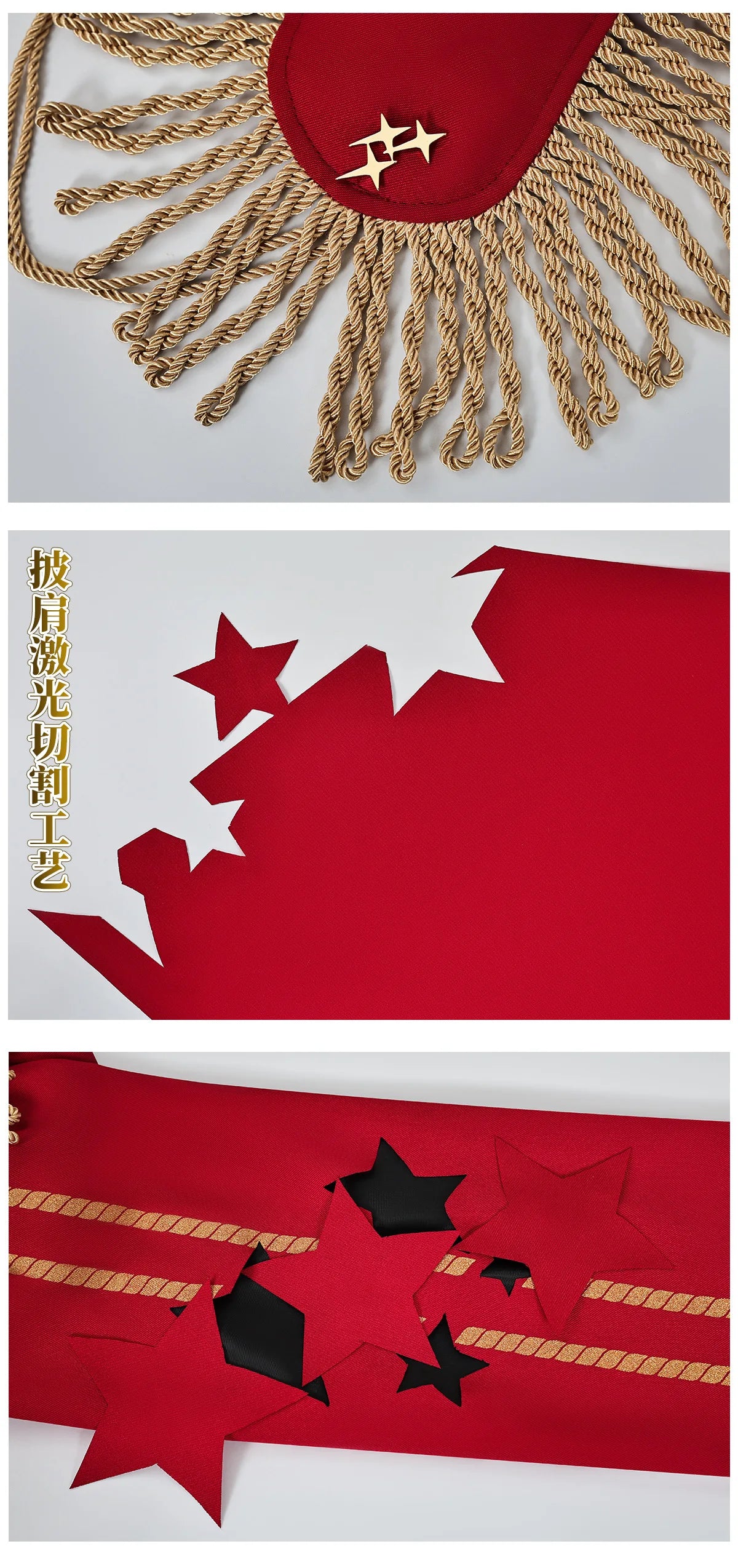 iCoser Identity V Hullabaloo Brightest Star Cosplay Costume Wig Mike Morton Uniform Hat Ring Halloween Party Women Men Carnival