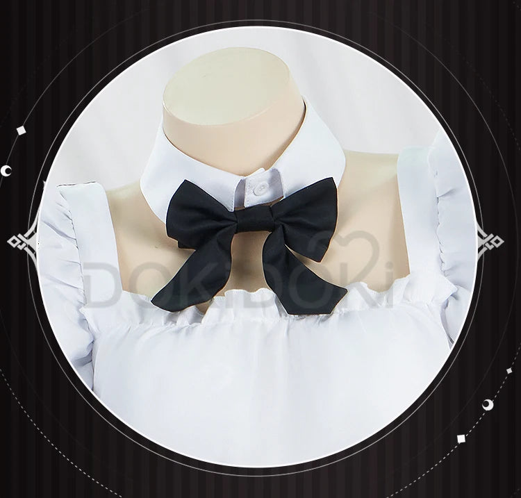 Gotou Hitori Cosplay Anime Bocchi the Rock! 【S-2XL】DokiDoki Cute Maid Uniform Dress Gotou Hitori Women Cosplay Costume Plus Size