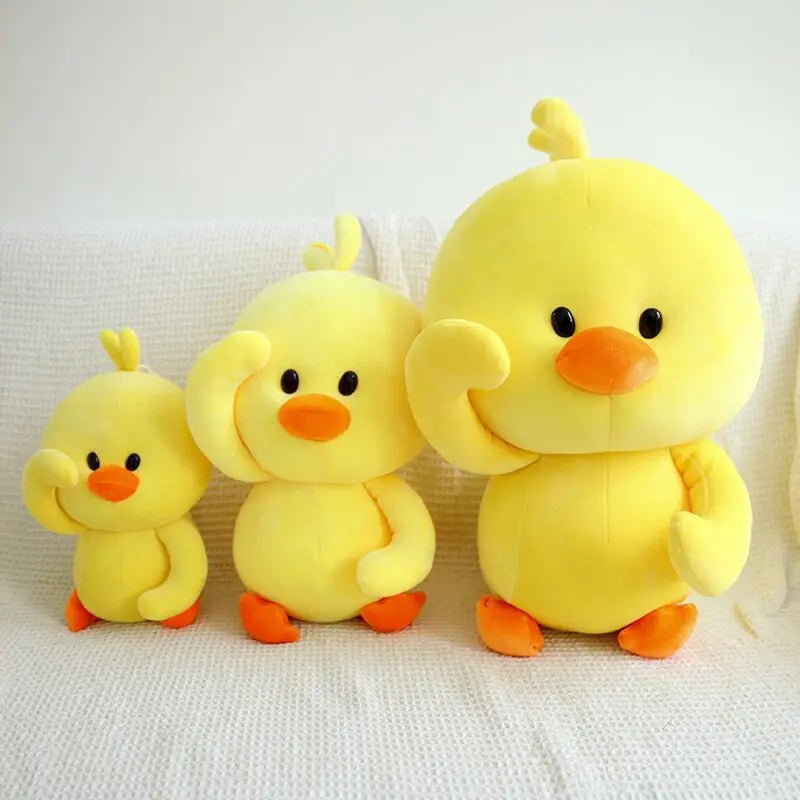 10-28cm Dancing duck Plush Soft Toys Ducks Doll Plush Toy Korean Netred Wearing Hyaluronic Acid Little Yellow Duck Doll Ducks