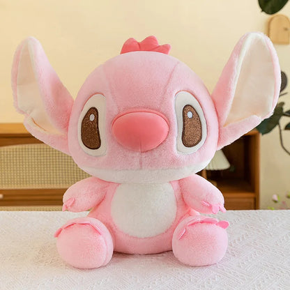 45/60/80CM Super Big Size Disney Stitch Anime Plush Stuffed Doll Kawaii Room Decoration Plushies Children's Pillow Holiday Gifts
