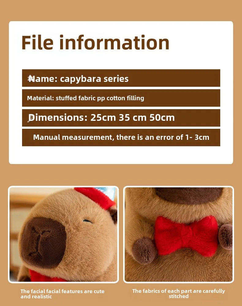 Cute Hat Dolphin Cloth Doll Plush Toy Capibala Backpack Turtle Room Decoration Sofa Cushion Girls Children's Day Gift Cloth Doll